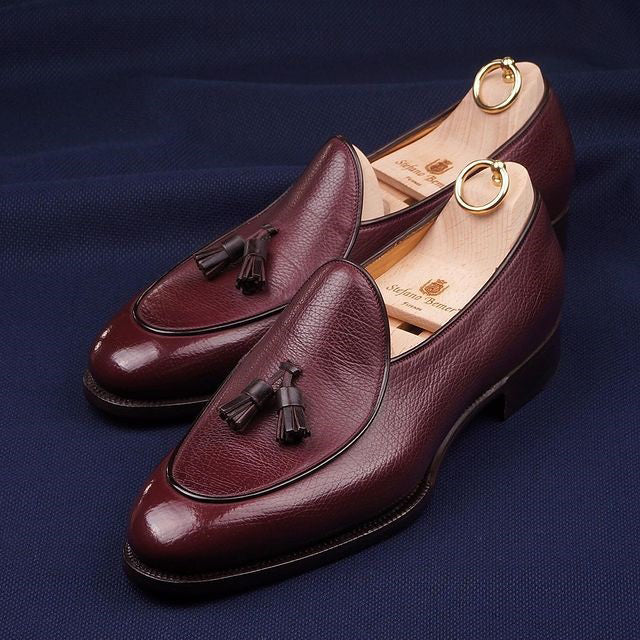 Crimson casual classic small tassel loafers-Zittor