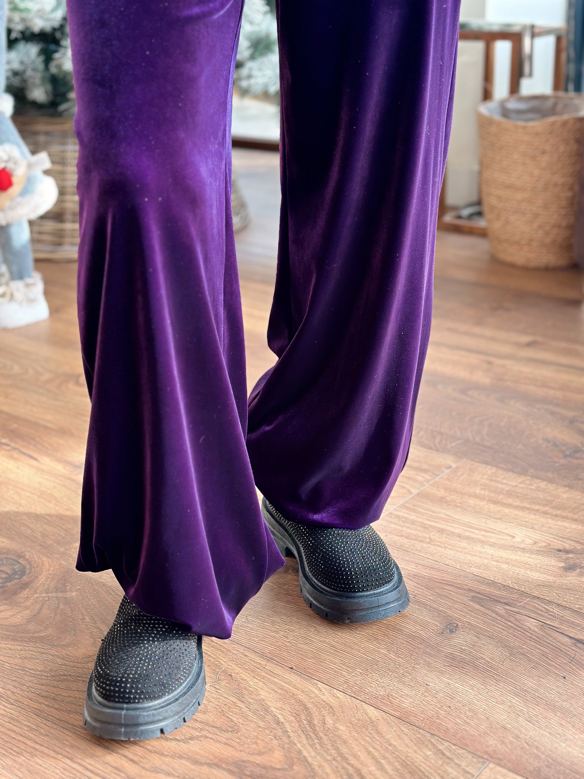 2024 NEW VELVET JACKET AND PANTS SET