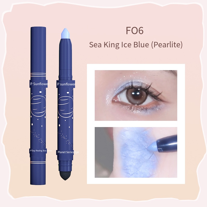 【New products imported from Korea】 Eye shadow pen highlight brightening pen eye shadow stick one touch forming new lazy people