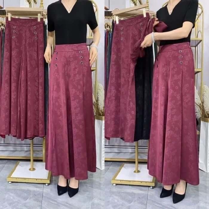 NEW LATEST DESIGNABLE ICE SILK PALAZZO PANTS COOL & COMFY PALAZZO PANTS