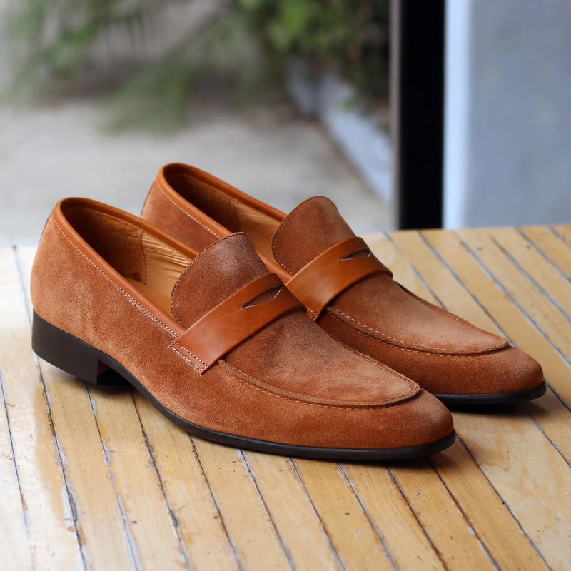 2022 Suede Men's Loafers-Zittor