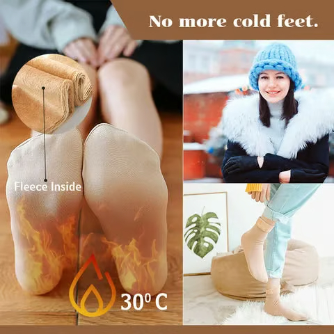 🔥Super Plush & Thermal Cashmere Socks | Your cuddly companions for winter