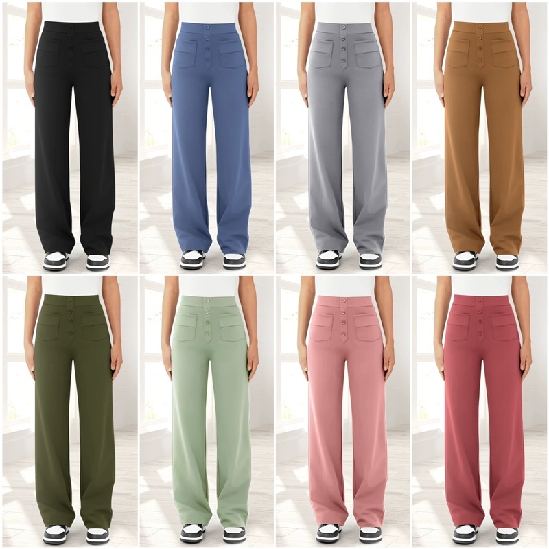 Women's Casual High Waist Stretch Pants