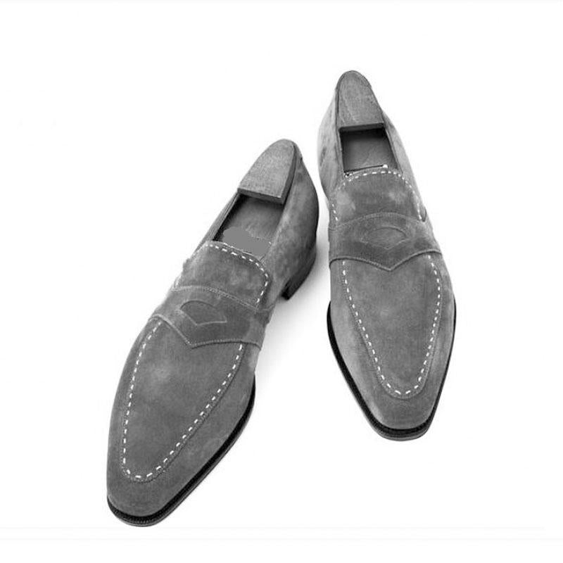 Men's Suede Fashion Shoes-Zittor