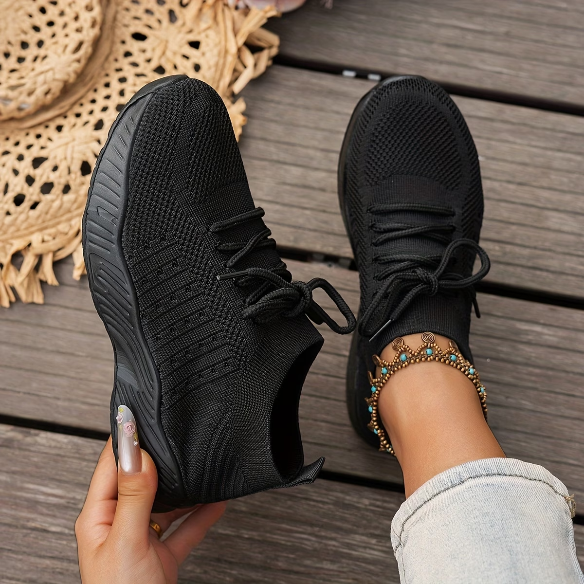 [Copy]💥Last Day 49% OFF -Women's Woven Orthopedic Breathable Soft Sole Shoes
