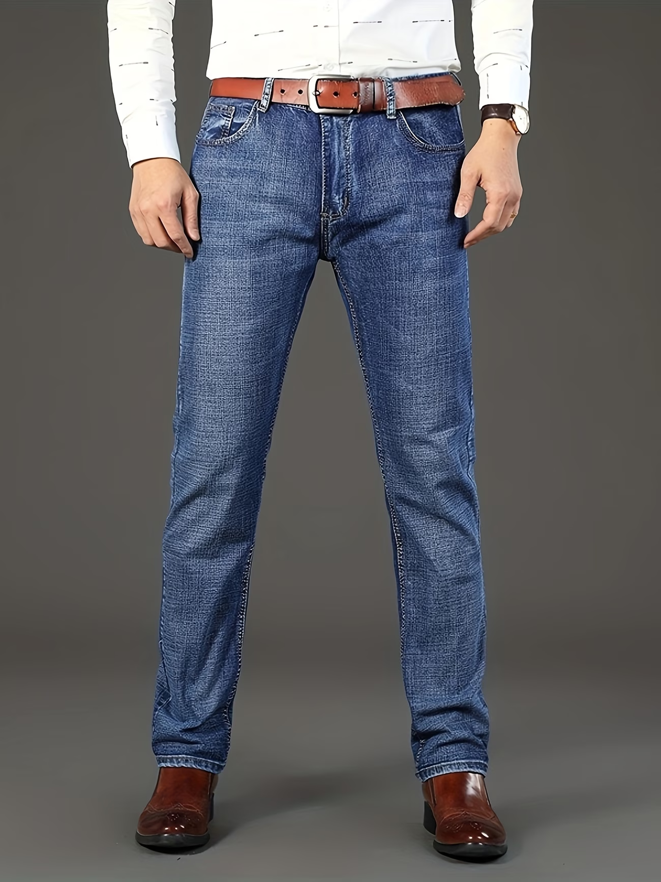 New Four-Season High-End Luxury Men's Jeans