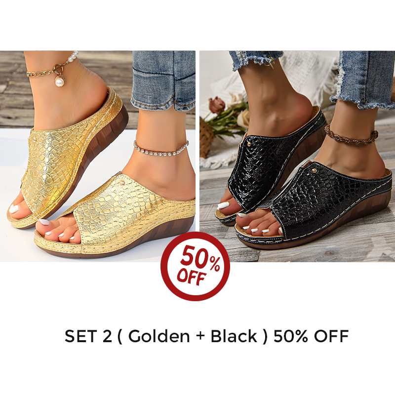 🔥Last Day Sale 70%🔥 Comfortable Orthopedic Flat Sandals for Women!