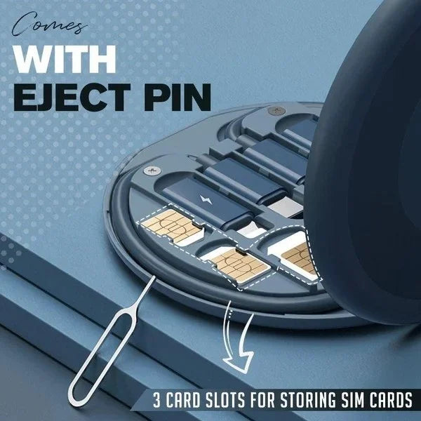 Multifunction Charging Cable Storage Box