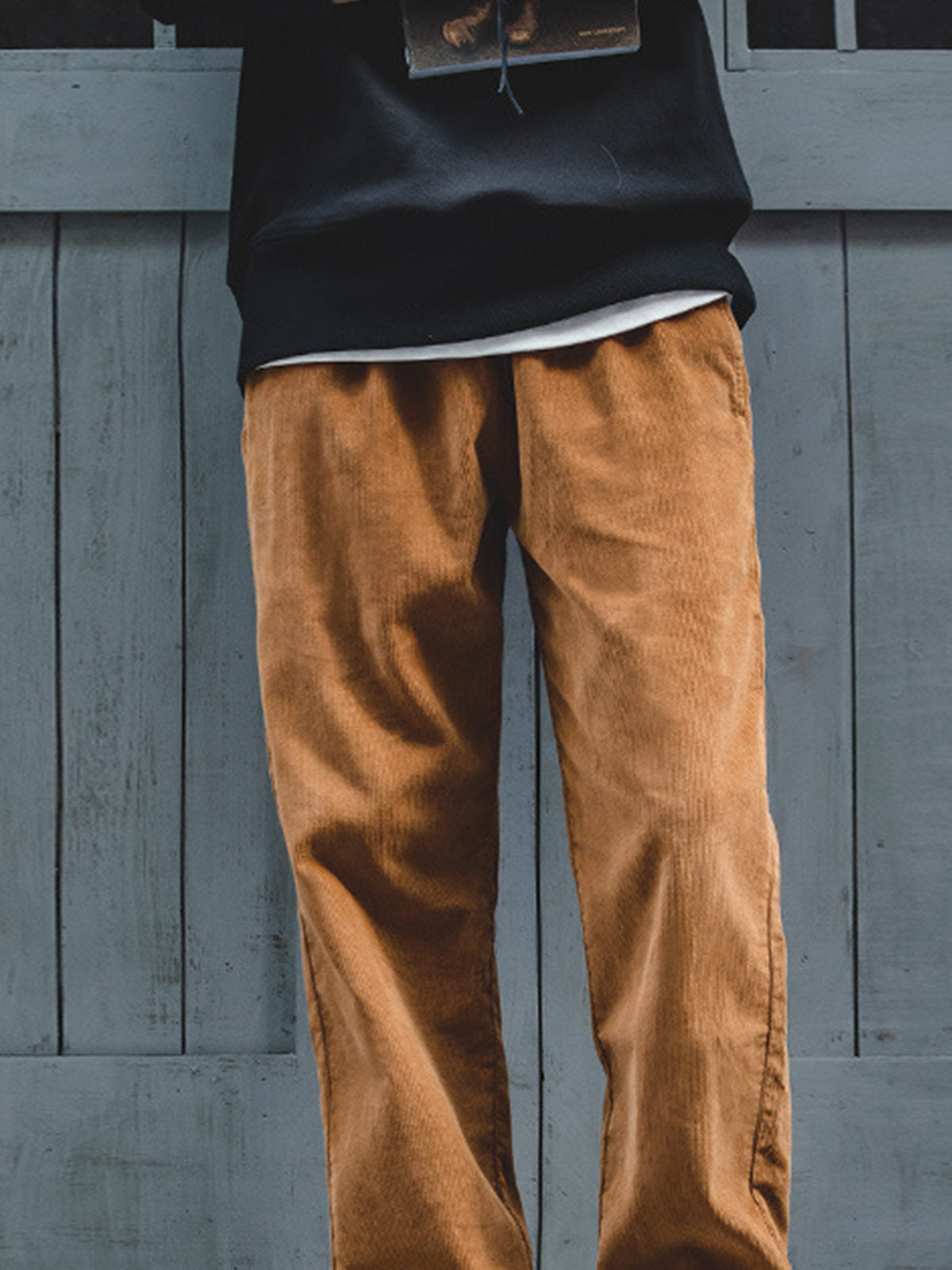 M's Corduroy Relaxed Fit Straight Pants-Zittor