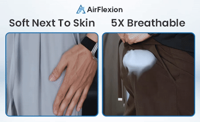 AirFlexion - Pull On Ice Silk Comfort Everyday Pants