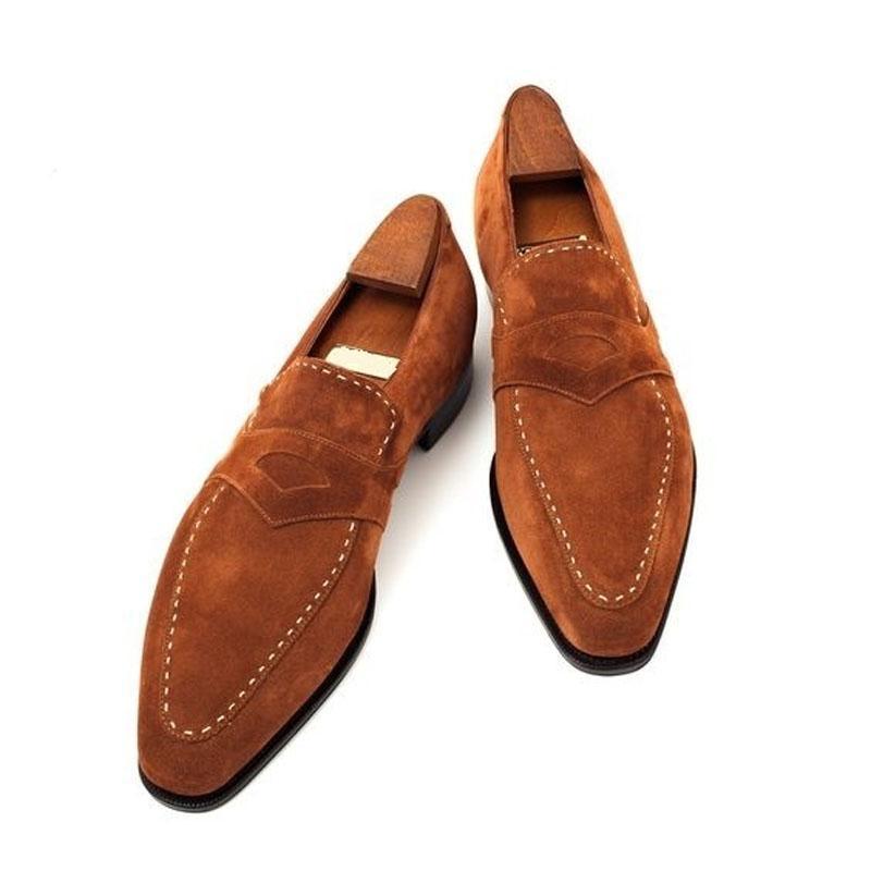Men's Suede Fashion Shoes-Zittor