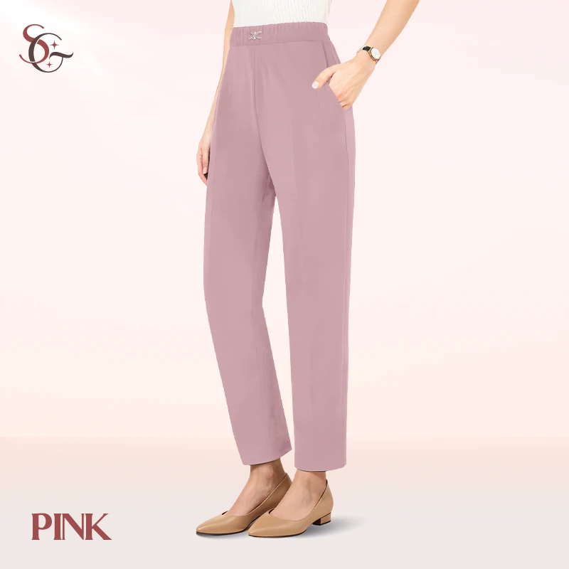 SoftyGrace - High Rise Silky Soft Pull-on Comfort Pants