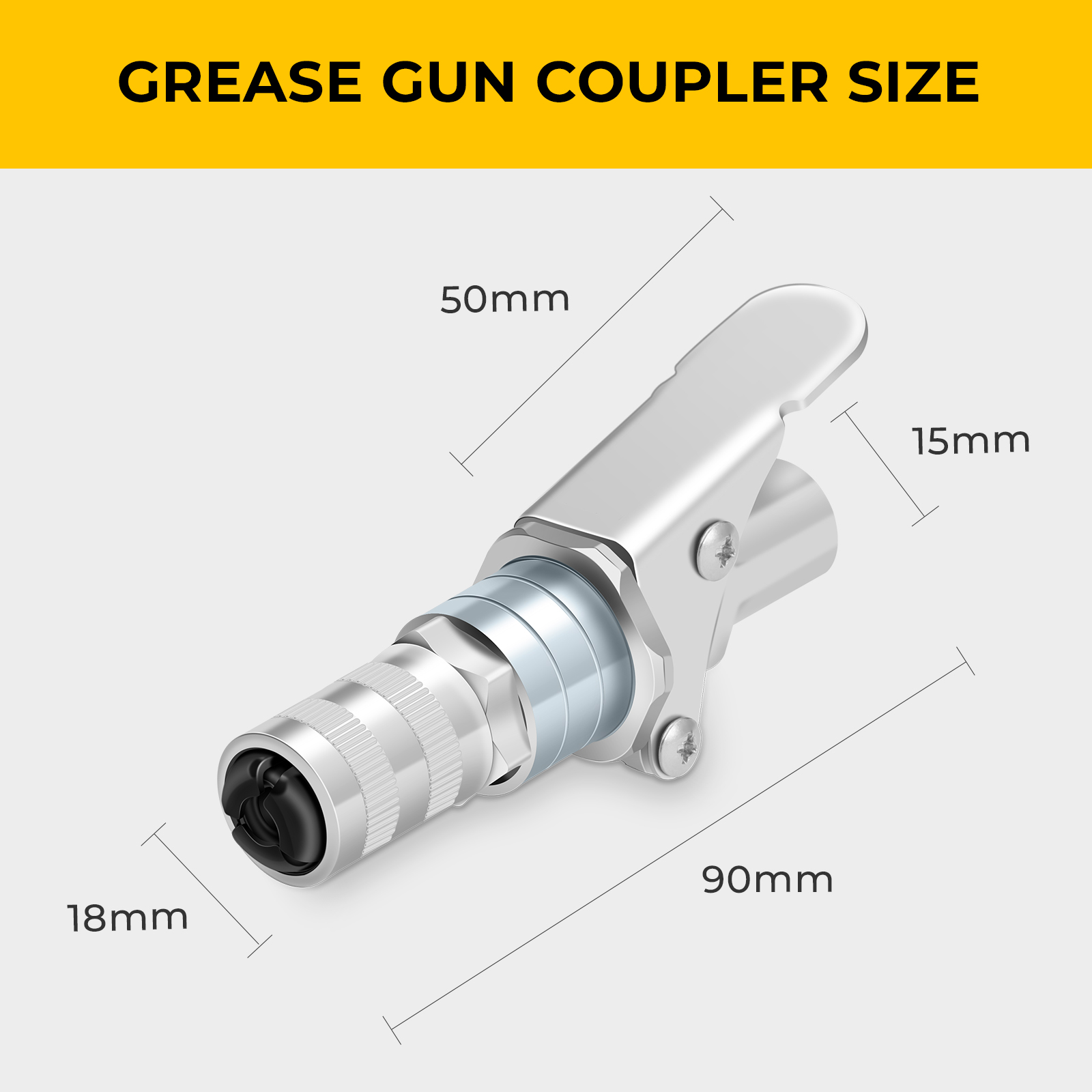 Rotheaas® Grease Gun Coupler