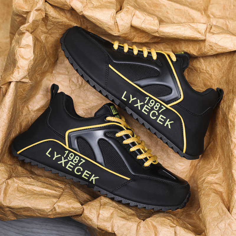 2024 new casual, versatile and personalized thick-soled fashionable sports shoes for men