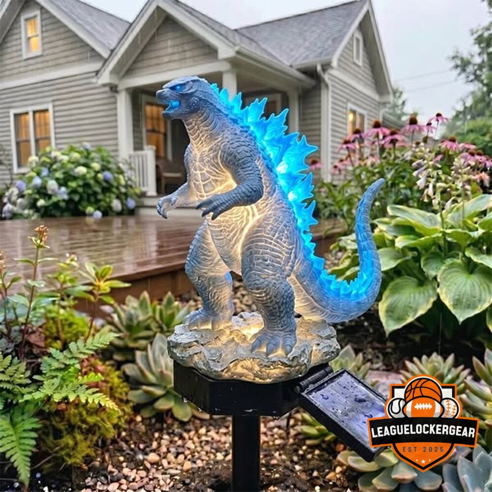 Godzilla 72nd Anniversary Garden Light - Detail View