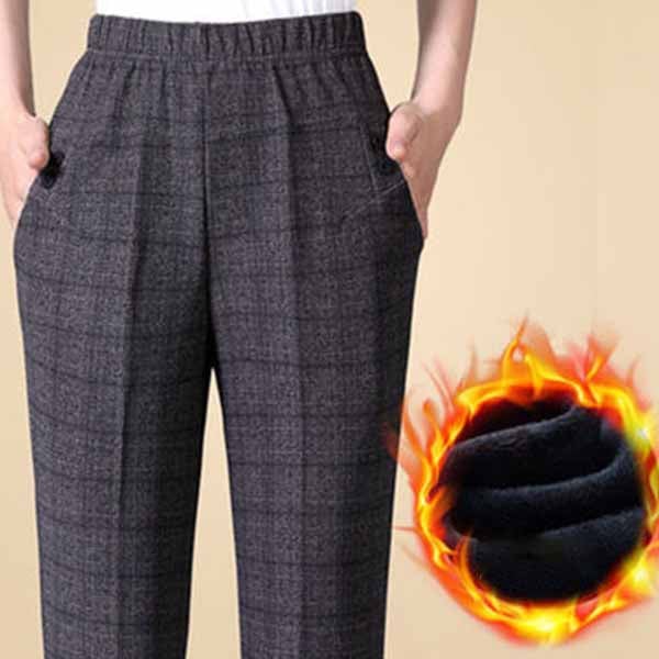 🔥Hot Sale🔥Women’s Stylish Plush Straight-leg Pants