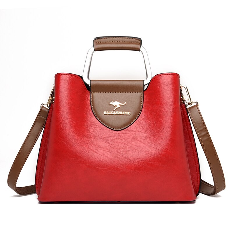 Pongl Ladies Purses Crossbody Bags for Women 2021 Winter Women's Fashion Pu Leather Shoulder Tote Brands Trends Designer Handbags