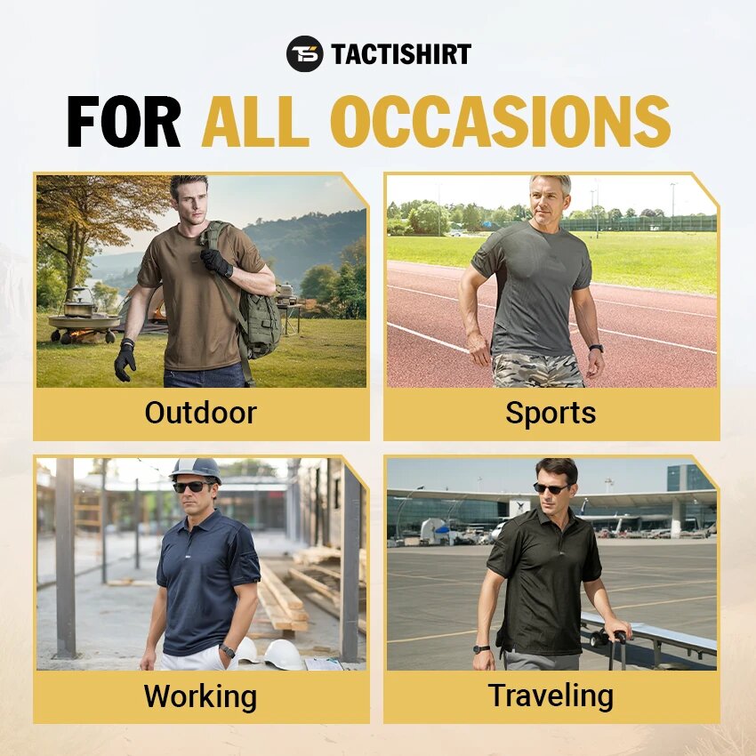 TactiShirt - Outdoor Performance Tactical Shirt