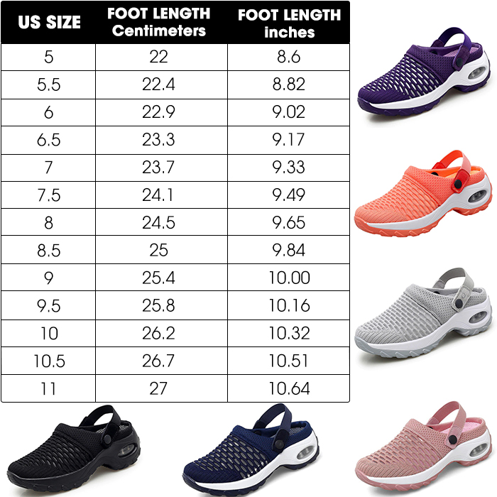 Air Cushion Orthopedic Slip On Shoes