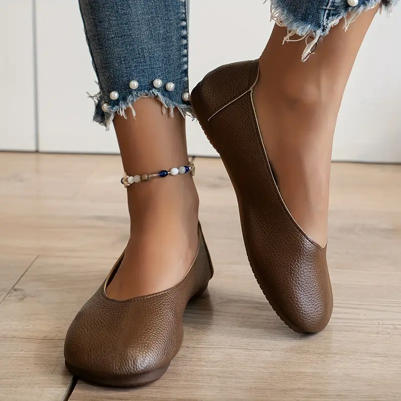 🔥Women's Leather Soft-soled Non-slip Shoes