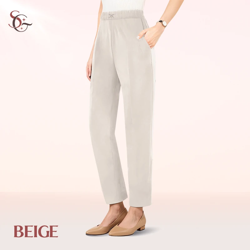 SoftyGrace - High Rise Silky Soft Pull-on Comfort Pants