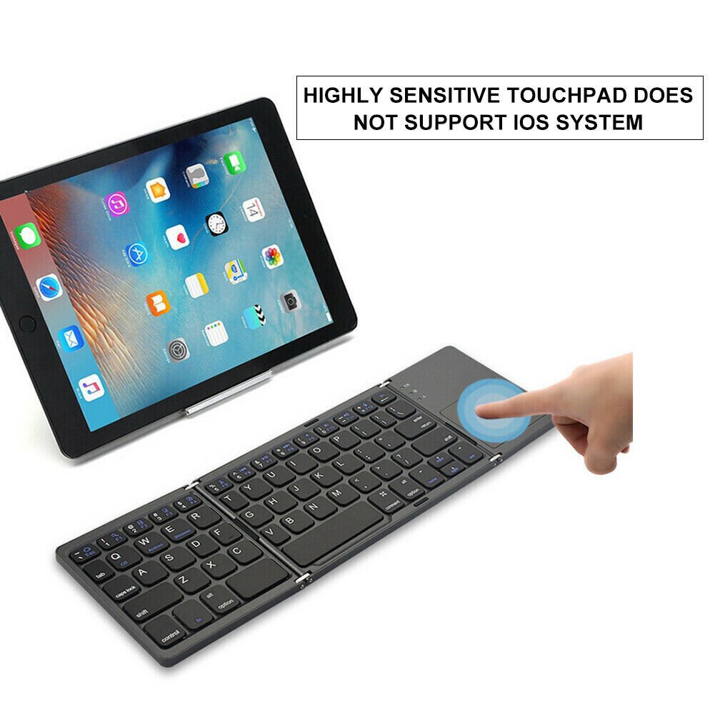 (Almost Sold Out) Foldable Wireless Bluetooth Keyboard For Phone&Tablets (Free Shipping)