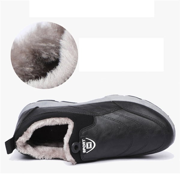 Winter Waterproof PU Leather Boots