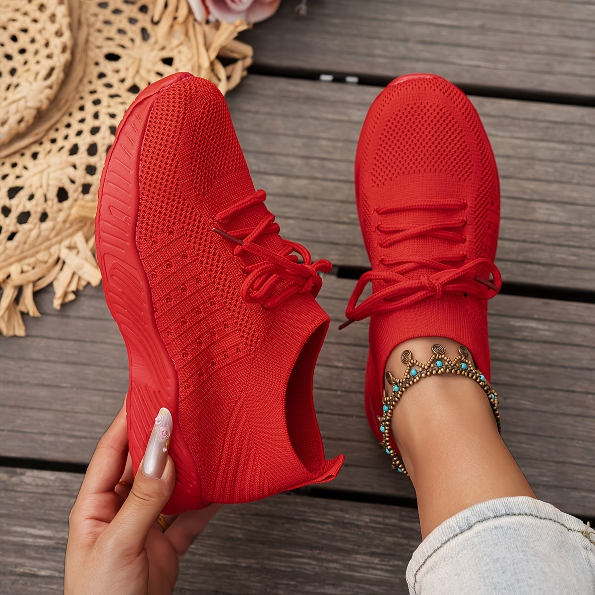 [Copy]💥Last Day 49% OFF -Women's Woven Orthopedic Breathable Soft Sole Shoes