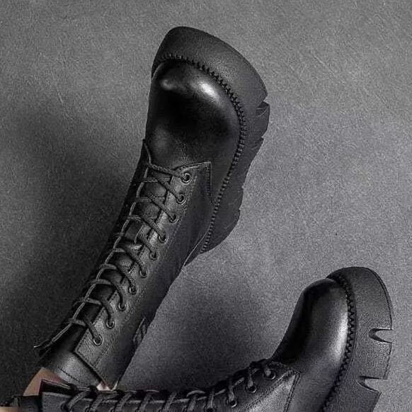 Women's Retro High Top Martin Boots