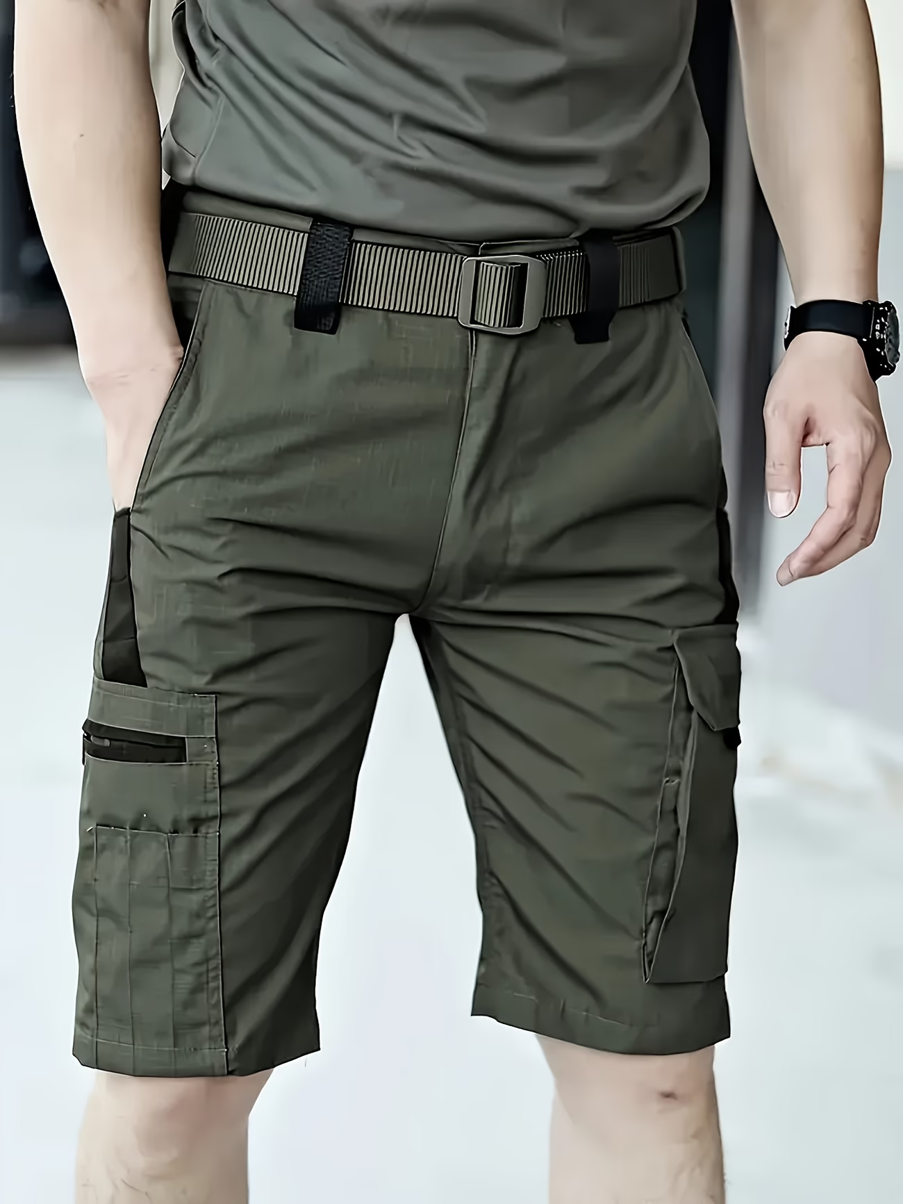 ✨Clearance Sale 60% OFF -  Men Cargo Shorts, Breathable Quick Dry Tactical Work Pants With Multi Pockets