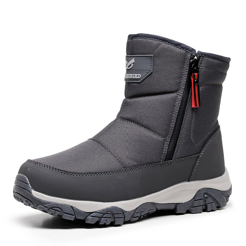 Men’s Waterproof Orthotic Winter Work Boots, Extreme Cold Protection, Non-Slip Durable Sole, All-Day Comfort Insulated Boots