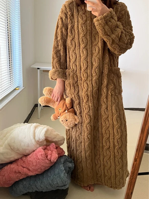 （🔥Last Day Sale 59% OFF🔥）Winter Coral Velvet Home Clothes