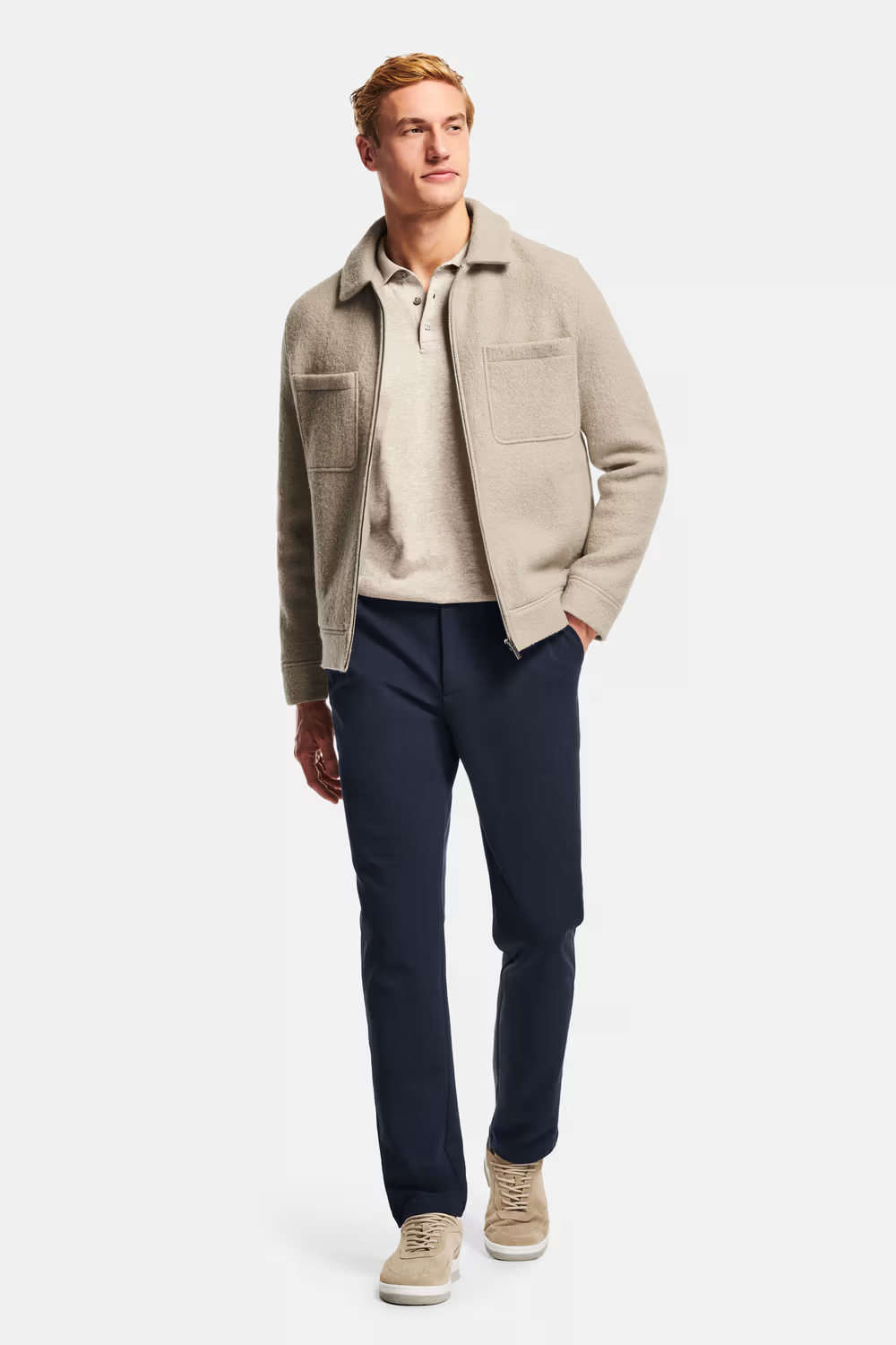 Knitted Stretch Men's Trousers