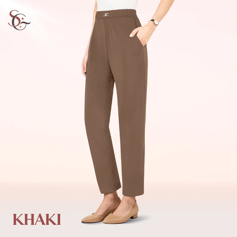 SoftyGrace - High Rise Silky Soft Pull-on Comfort Pants