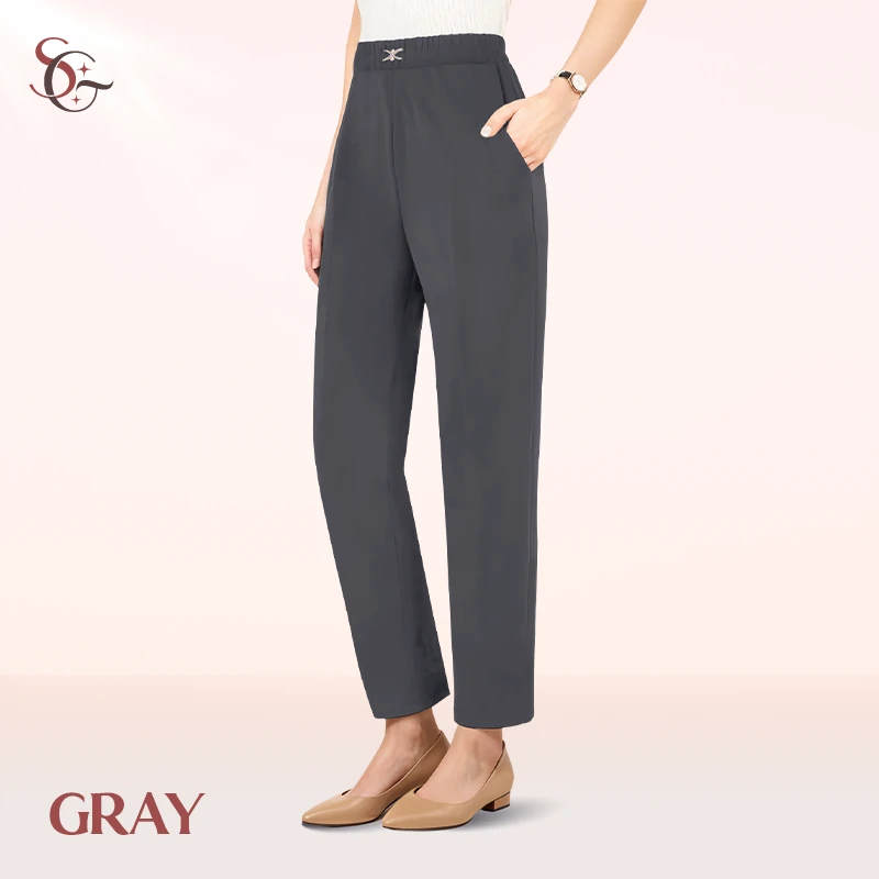 SoftyGrace - High Rise Silky Soft Pull-on Comfort Pants