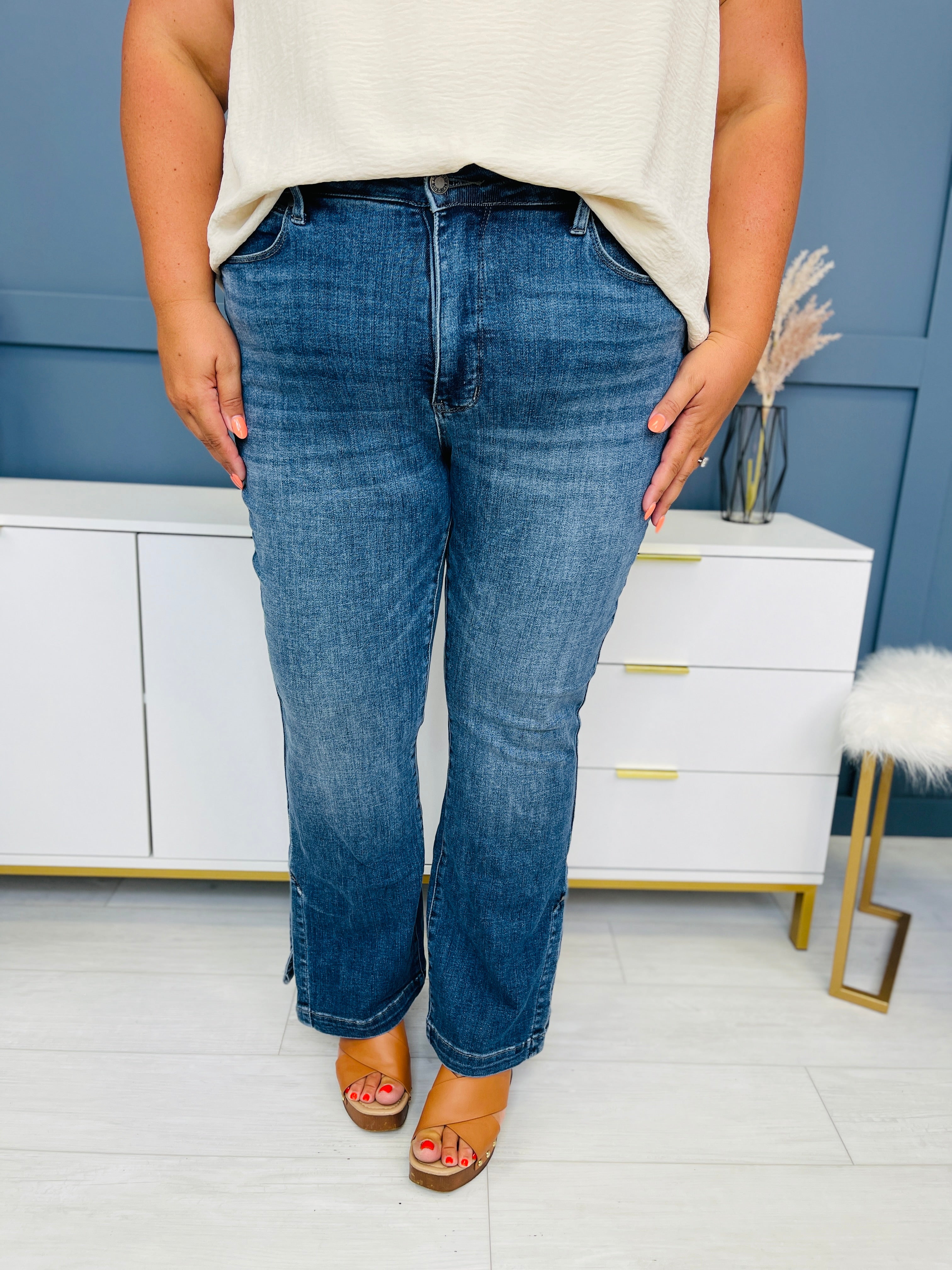 MARKDOWNS! Plus/Reg Get The Boot Tummy Control Bootcut Jeans Fourth Restock!