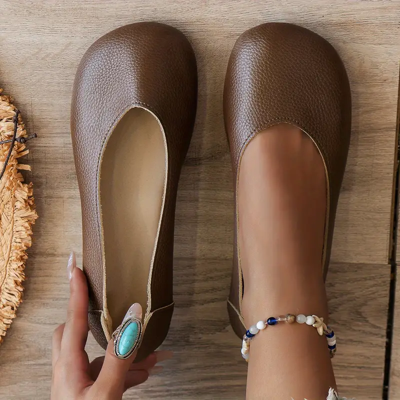 🔥Women's Leather Soft-soled Non-slip Shoes