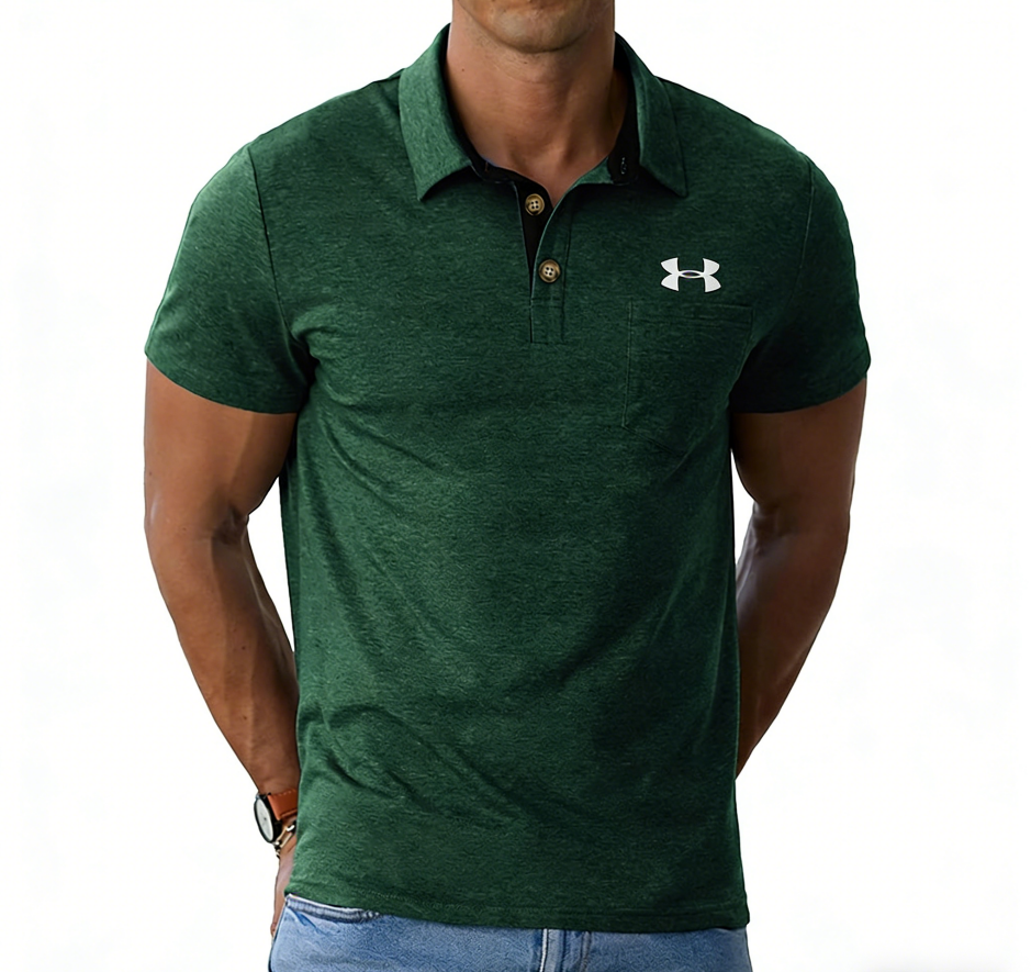 [Copy]Polo Republica Men's Tipped Polo Shirt