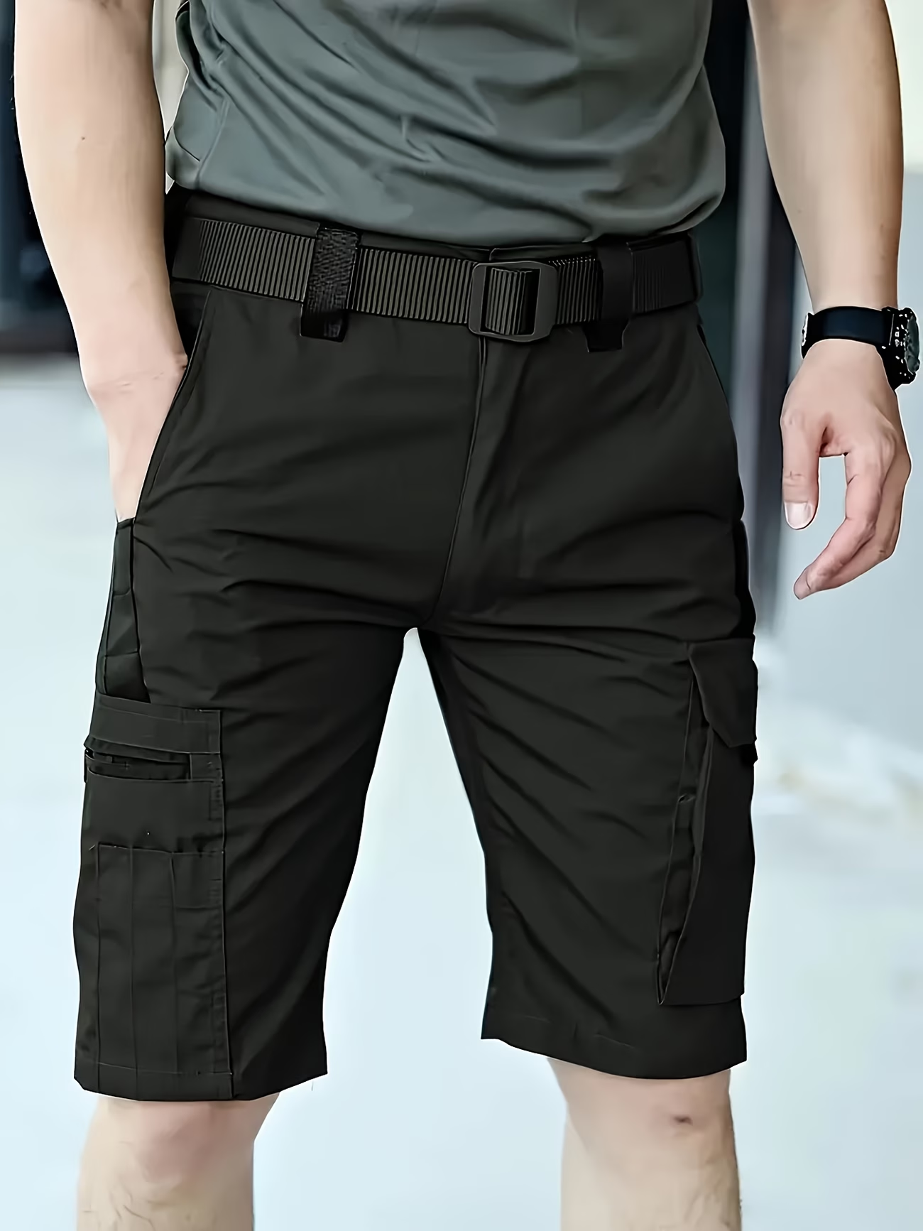 ✨Clearance Sale 60% OFF -  Men Cargo Shorts, Breathable Quick Dry Tactical Work Pants With Multi Pockets