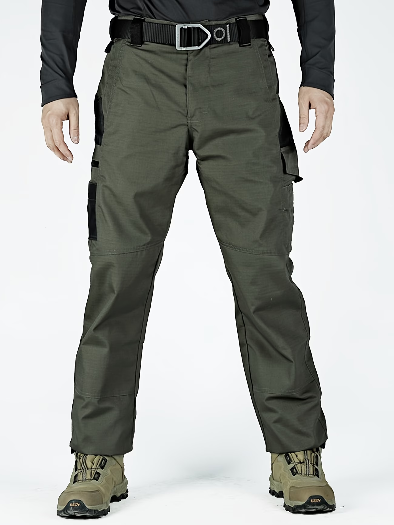 Men's Tactical Cargo Pants | Durable Multi-Pocket Work Pants for Outdoor, Construction, Hiking & Trekking
