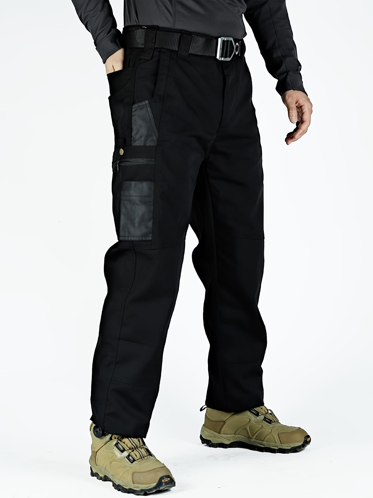 Men's Tactical Cargo Pants | Durable Multi-Pocket Work Pants for Outdoor, Construction, Hiking & Trekking