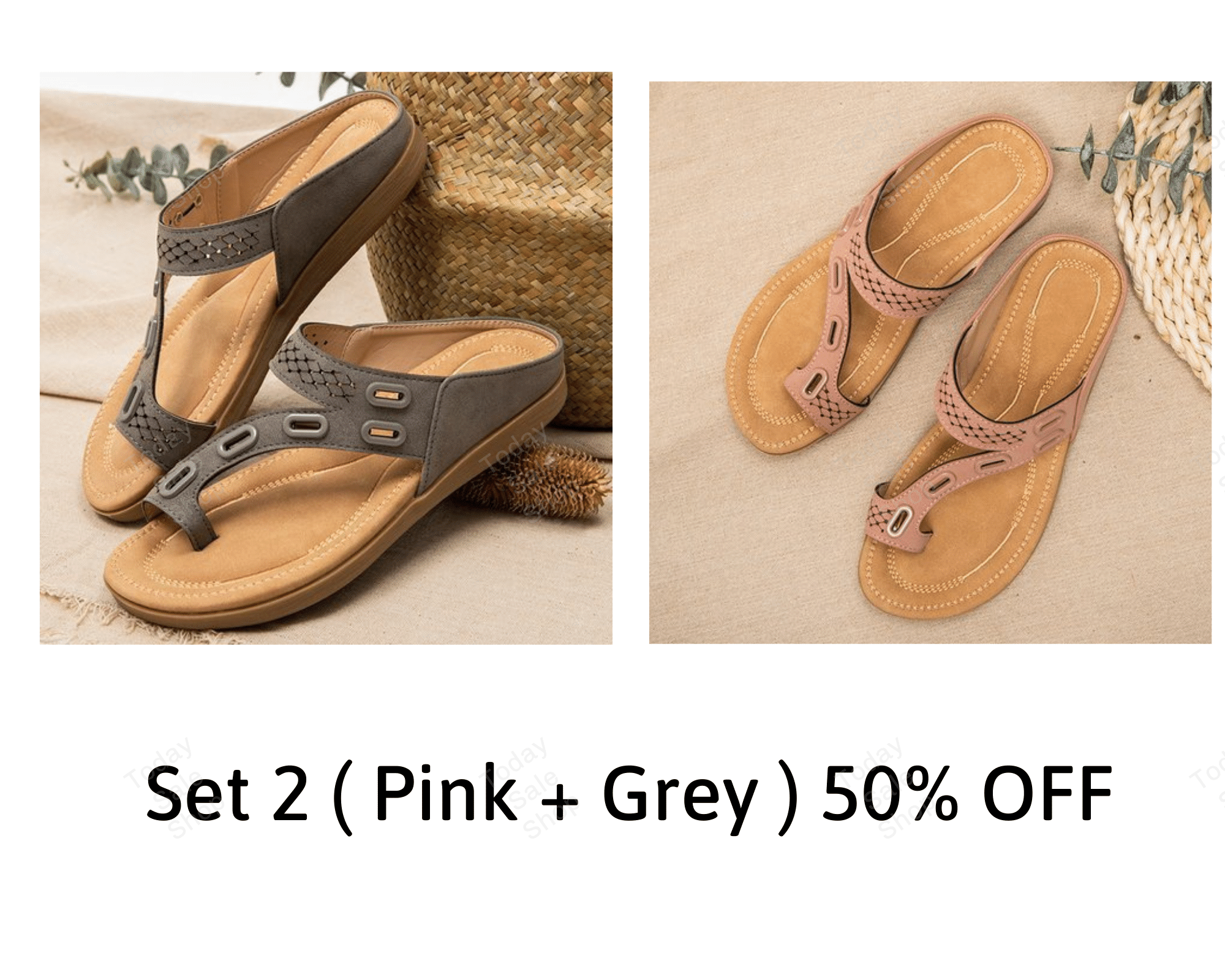 🔥[#1 TRENDING SUMMER 2022] SOFT FOOTBED ORTHOPEDIC SUMMER SANDALS