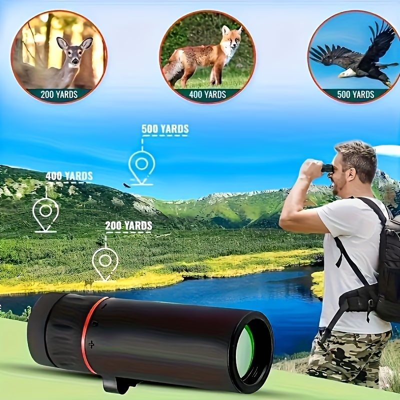 🔥🔥Mini Monocular Telescope | Ultra-Portable HD Vision for Outdoor Adventures