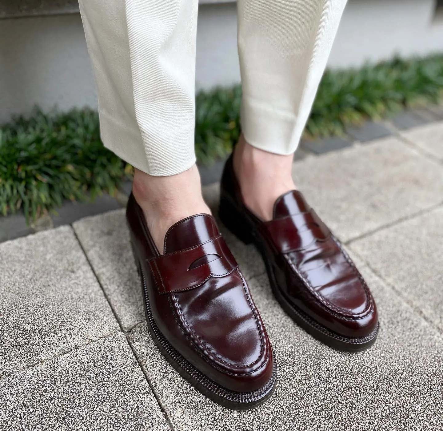 men's red everyday work all-match shoes-Zittor