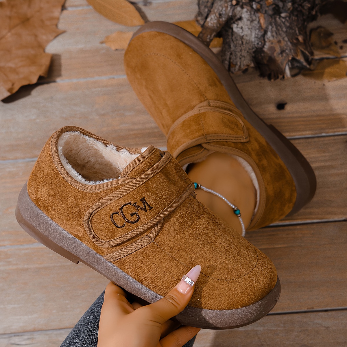 🎁Winter Sale❄️Women's Suede Winter Non-Slip Boots