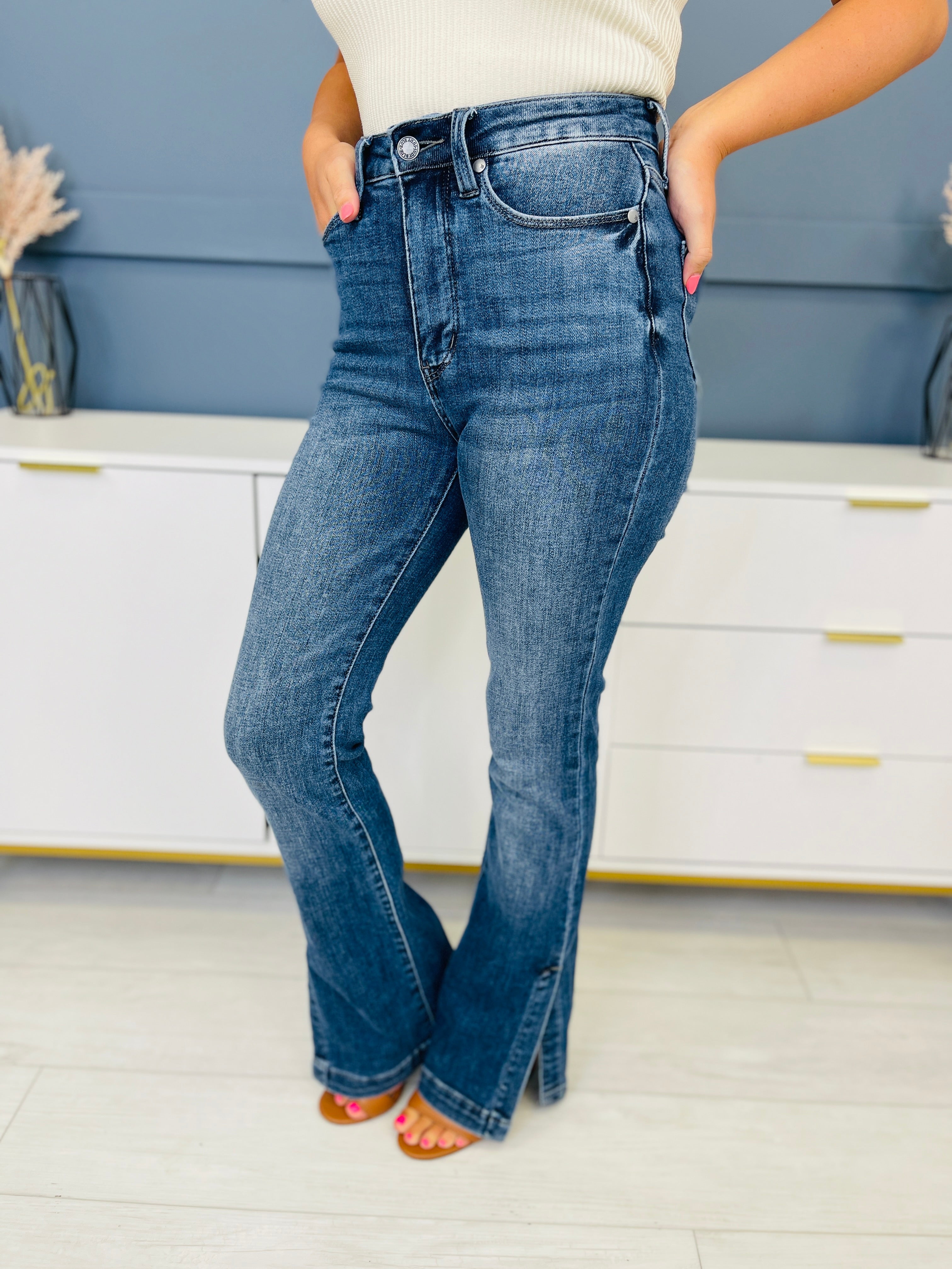 MARKDOWNS! Plus/Reg Get The Boot Tummy Control Bootcut Jeans Fourth Restock!