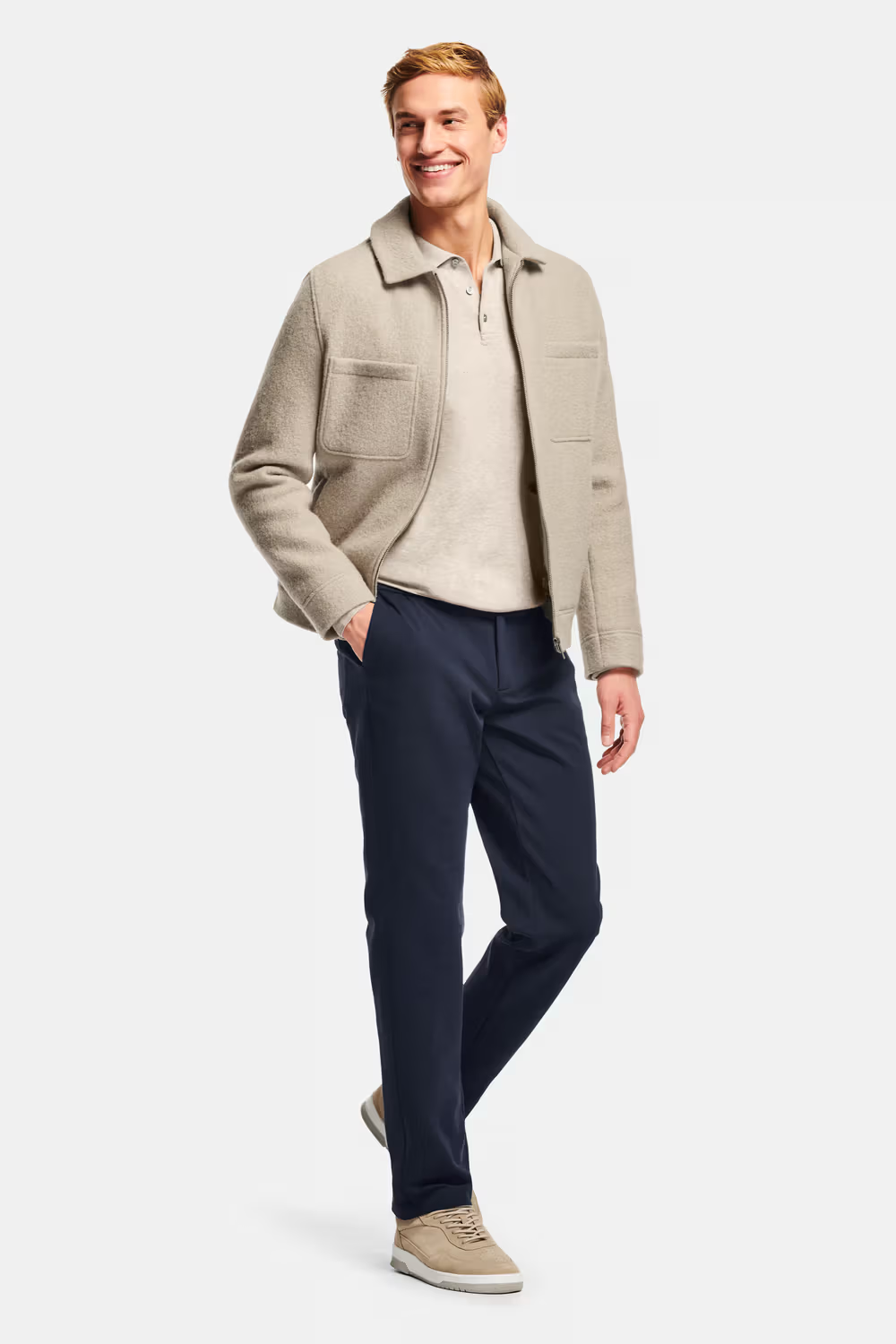 Knitted Stretch Men's Trousers