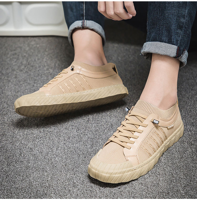 Men's Breathable Canvas Causal Shoes