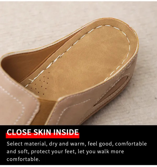 🔥Last Day Sale 50%🔥 Comfortable Orthopedic Flat Sandals for Women!