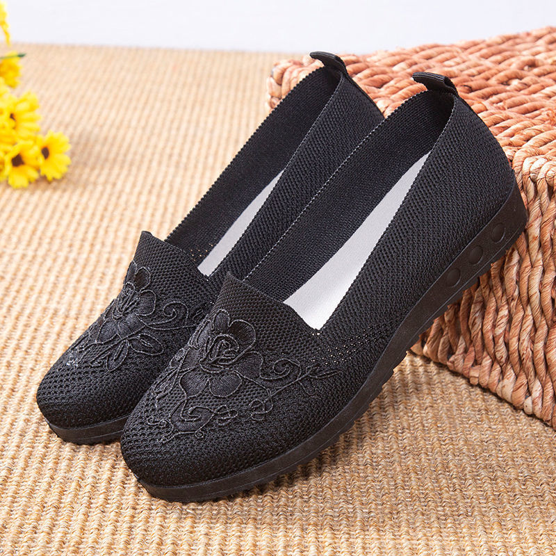 2023 new comfortable soft sole breathable non-slip printed women's shoes